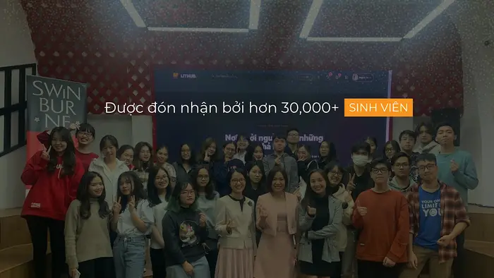 Học viên LITHUB trong một hoạt động học tập