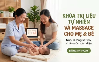 Trị Liệu Tự Nhiên Và Massge Cho Mẹ Và Bé