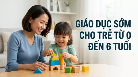 Giáo Dục Sớm Cho Trẻ Từ 0 Đến 6 Tuổi